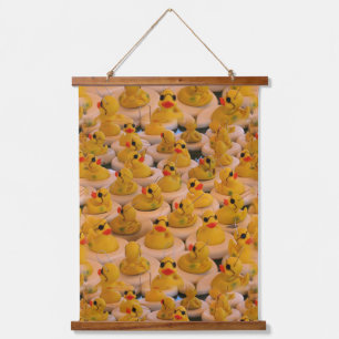 Gele Rubber Eucks Hangend Wandkleed