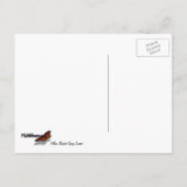 Gele ruggengraat bij Joshua Tree Briefkaart (Achterkant)