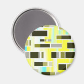Gele samenstelling magneet (Voorkant / Achterkant)