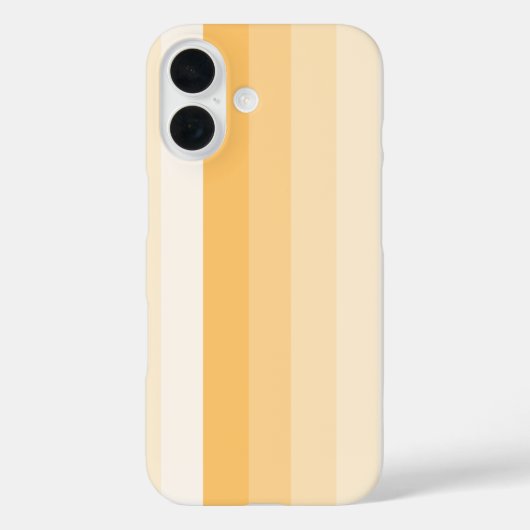 Gele schaduwstrepen Case-Mate iPhone case (Achterkant)