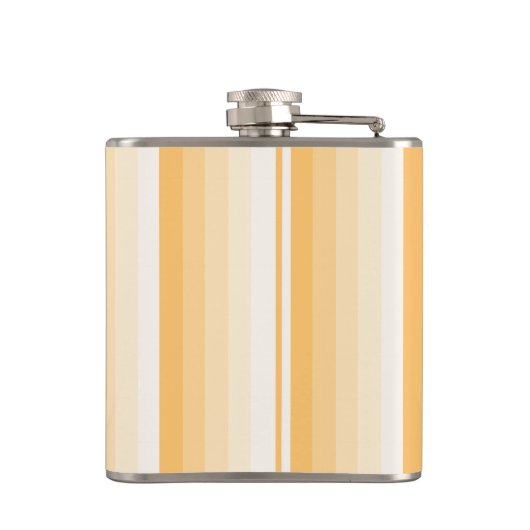 Gele schaduwstrepen heupfles (Achterkant)