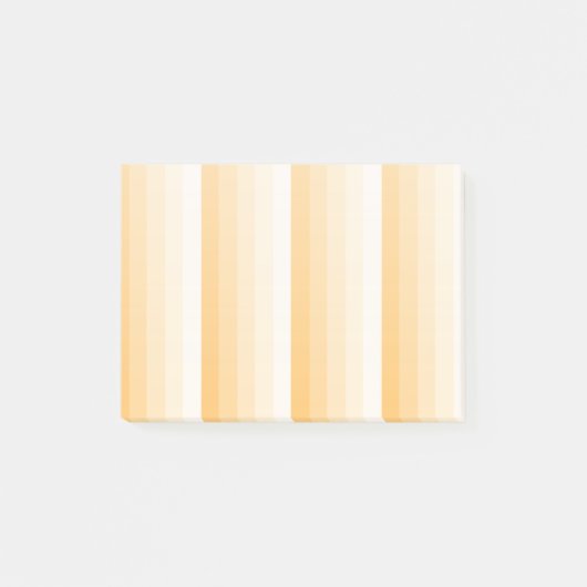 Gele schaduwstrepen post-it® notes (Voorkant)