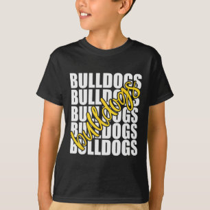 Gele School Sport Fan Team Spirit T-shirt