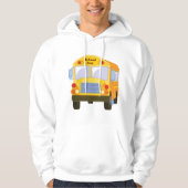 Gele schoolbus Mannen Hoodie (Voorkant)