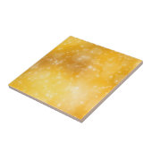 Gele schoonheid tegeltje (Zijkant)