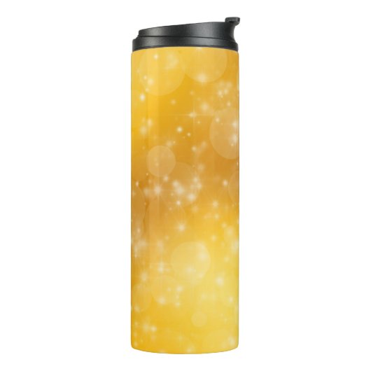 Gele schoonheid thermosbeker (Gedraaid links)