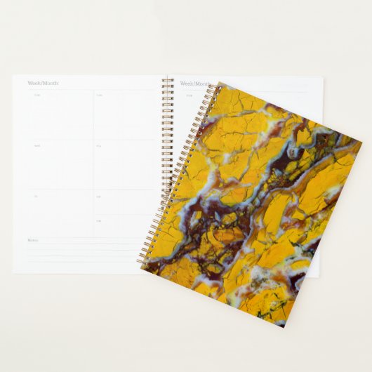 Gele shattuckite planner (Display)