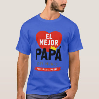 Gele Siempre citaten vriend T-shirt