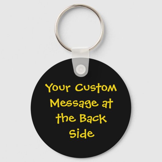 Gele Sleutelhanger (Achterkant)