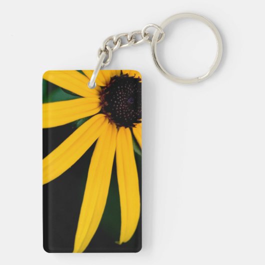 Gele sleutelhanger (achterkant)