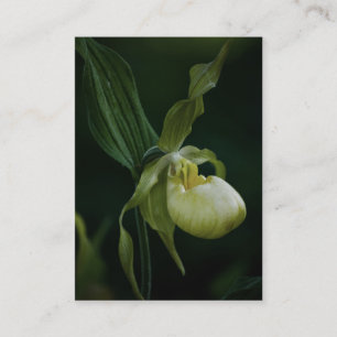 Gele Slipper Mini Print Visitekaartje