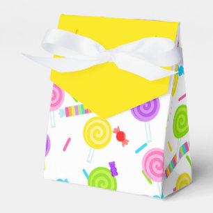 Gele Snoep Zoete Behandeling Favor Dozen Bedankdoosjes