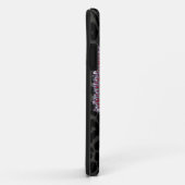 Gele snor- en luipdruk Case-Mate iPhone case (Achterkant/rechts)