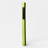 Gele softbal bal Case-Mate iPhone case (Achterkant/links)