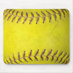 Gele Softbal Muismat