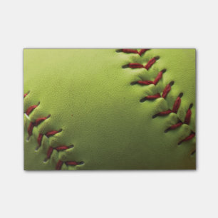 Gele Softball Fade to Black Post-it® Notes