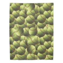 Gele Softball Full Hoesje Multiball