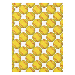 Gele Softball Tafelkleed