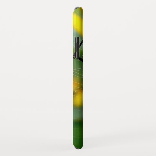 Gele spin Case-Mate iPhone case (Achterkant/rechts)