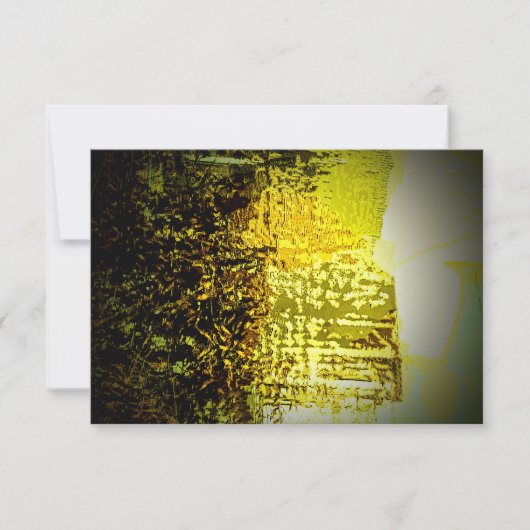 Gele Splodge Print (Voorkant)