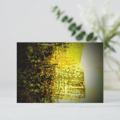 Gele Splodge Print (Staand voorkant)