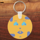 Gele sponap, Levli.ai Sleutelhanger (Voorkant)