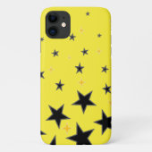 gele ster Case-Mate iPhone case (Achterkant)