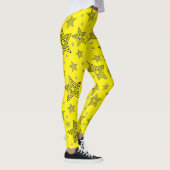 Gele Ster Leggings (Rechts)