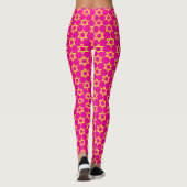 Gele ster van David Leggings (Achterkant)