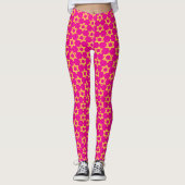 Gele ster van David Leggings (Voorkant)