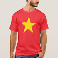 Gele Ster / Vietnam - Patriottisch T-shirt T-shirt