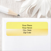 Gele streep etiket (Insitu)