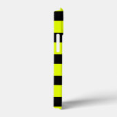 Gele strepen patroon Case-Mate iPhone case (Achterkant / Rechts)