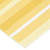 Gele strepen tafelkleed (Gekanteld)