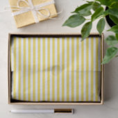 Gele Strepen Tissuepapier (Geschenk)