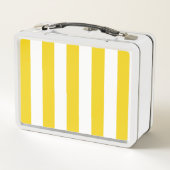 Gele strepen, witte strepen, gestreept patroon (Achterkant)