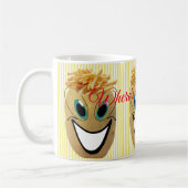 Gele Stripe Potato, Franse Fries, Ketchup? Mok (Links)