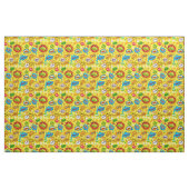 Gele stripper stof (Fat Quarter)