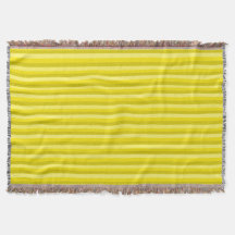 Gele Summer Mood Lines Throw Blanket