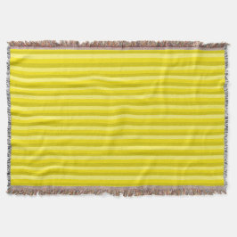 Gele Summer Mood Lines Throw Blanket Deken