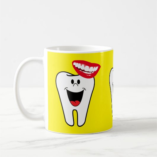 Gele Tandarts Mok (Links)