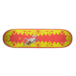 Gele tijger skateboard