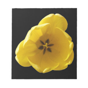 Gele Tulip-laptop Notitieblok