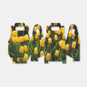 Gele tulpen bedankdoosjes (Uitgevouwen)