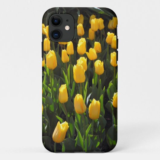 Gele tulpen Case-Mate iPhone case (Achterkant)