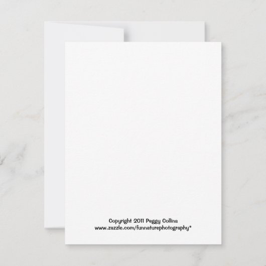 Gele tulpen en schoolbus kaart (Achterkant)