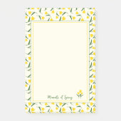 Gele tulpen post-it® notes (Voorkant)