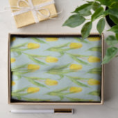 Gele Tulpen Tissuepapier (Geschenk)