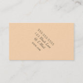 GELE TULPEN WATERVERF BLOEM VISITEKAARTJES (Achterkant)