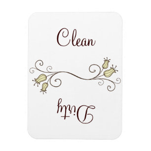 Gele tulpenwasmachine - Vuile magneten